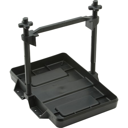 Attwood Heavy-Duty All-Plastic Adjustable Battery Tray - 27 Series 9098-5